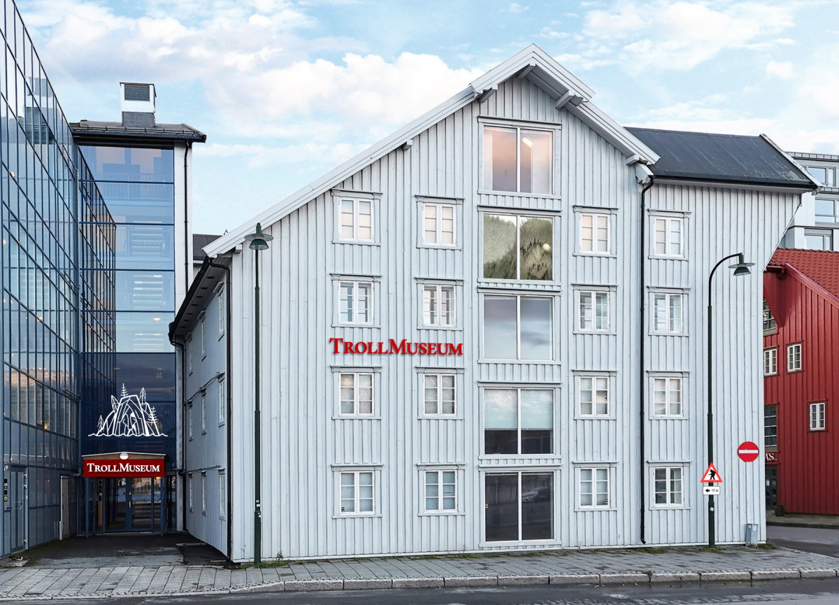 Troll Museum building in central Tromsø